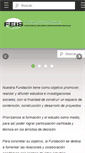 Mobile Screenshot of fundacion-feis.org